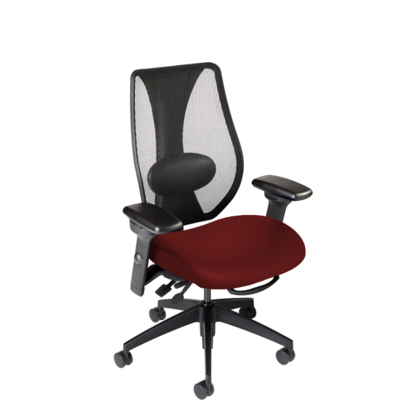 tCentric Hybrid – Mesh Back & Upholstered Seat - Image 12